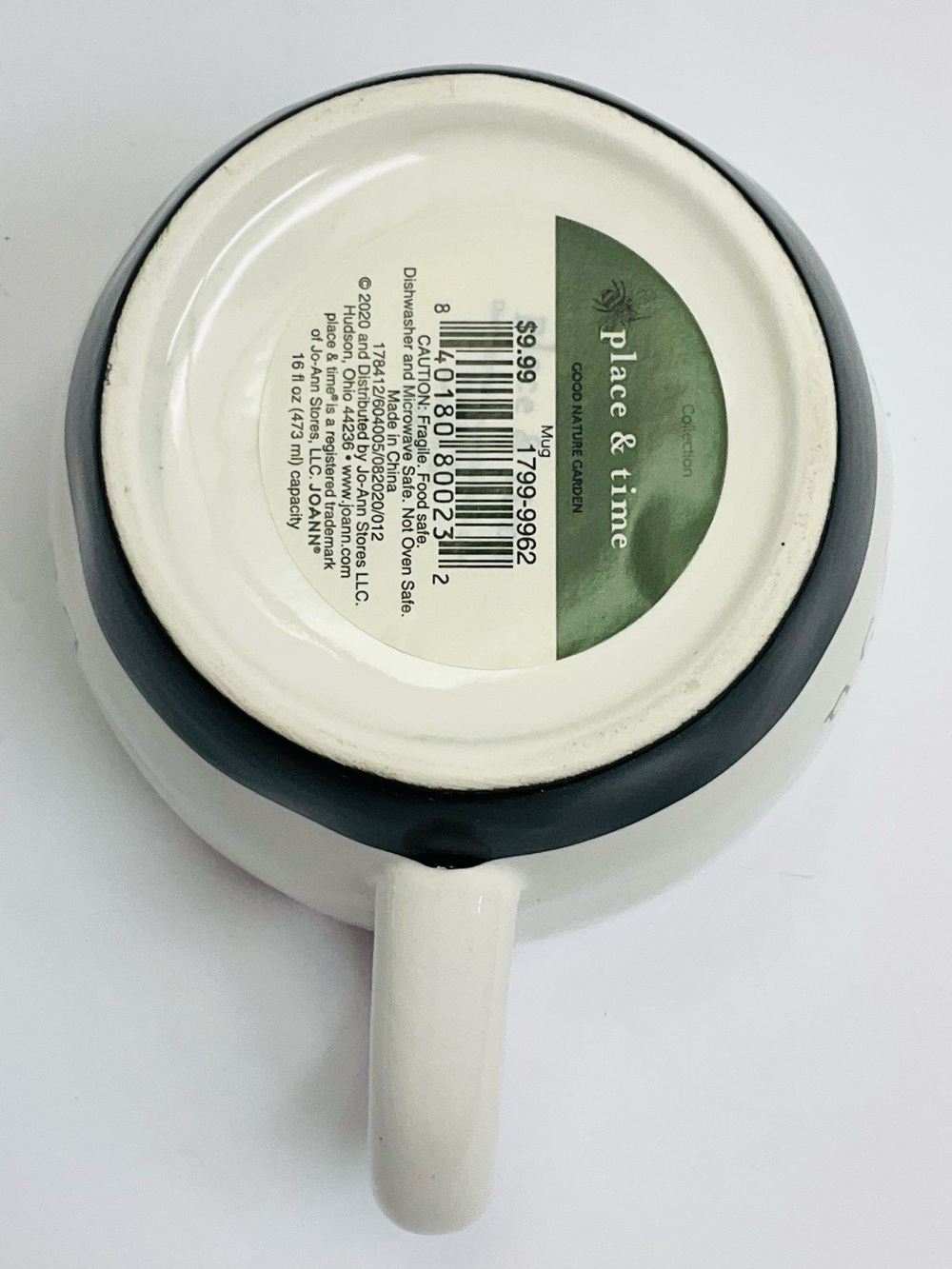 🌼4/$10🌼 NWT Be You Bee Ceramic Coffee Mug Cup Ivory Inspirational Gift Farmhouse - Picture 4 of 6